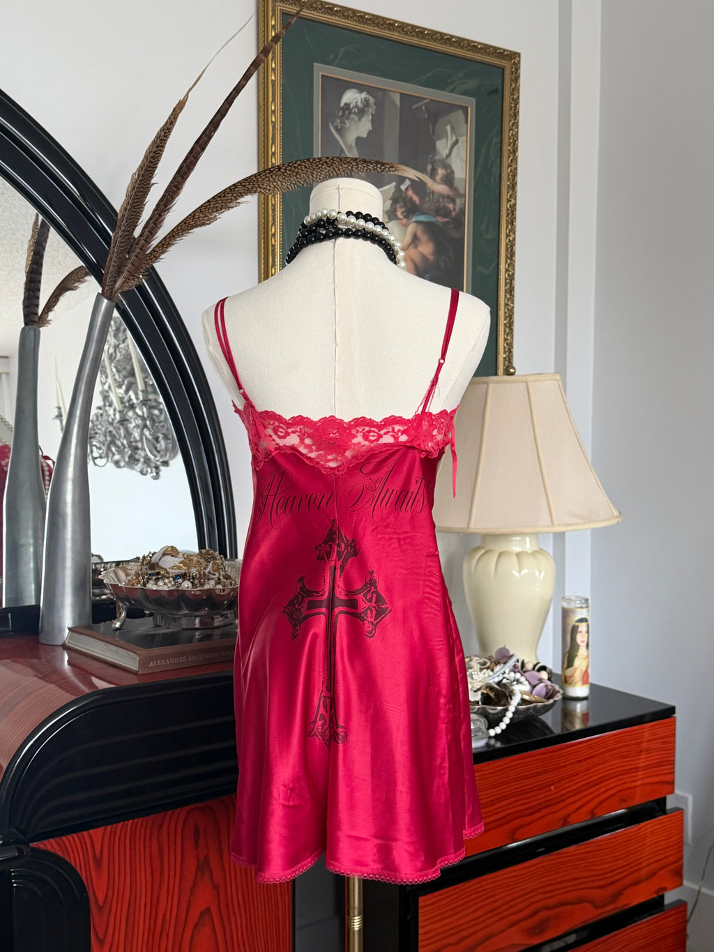 Deep red Arcane slip XS