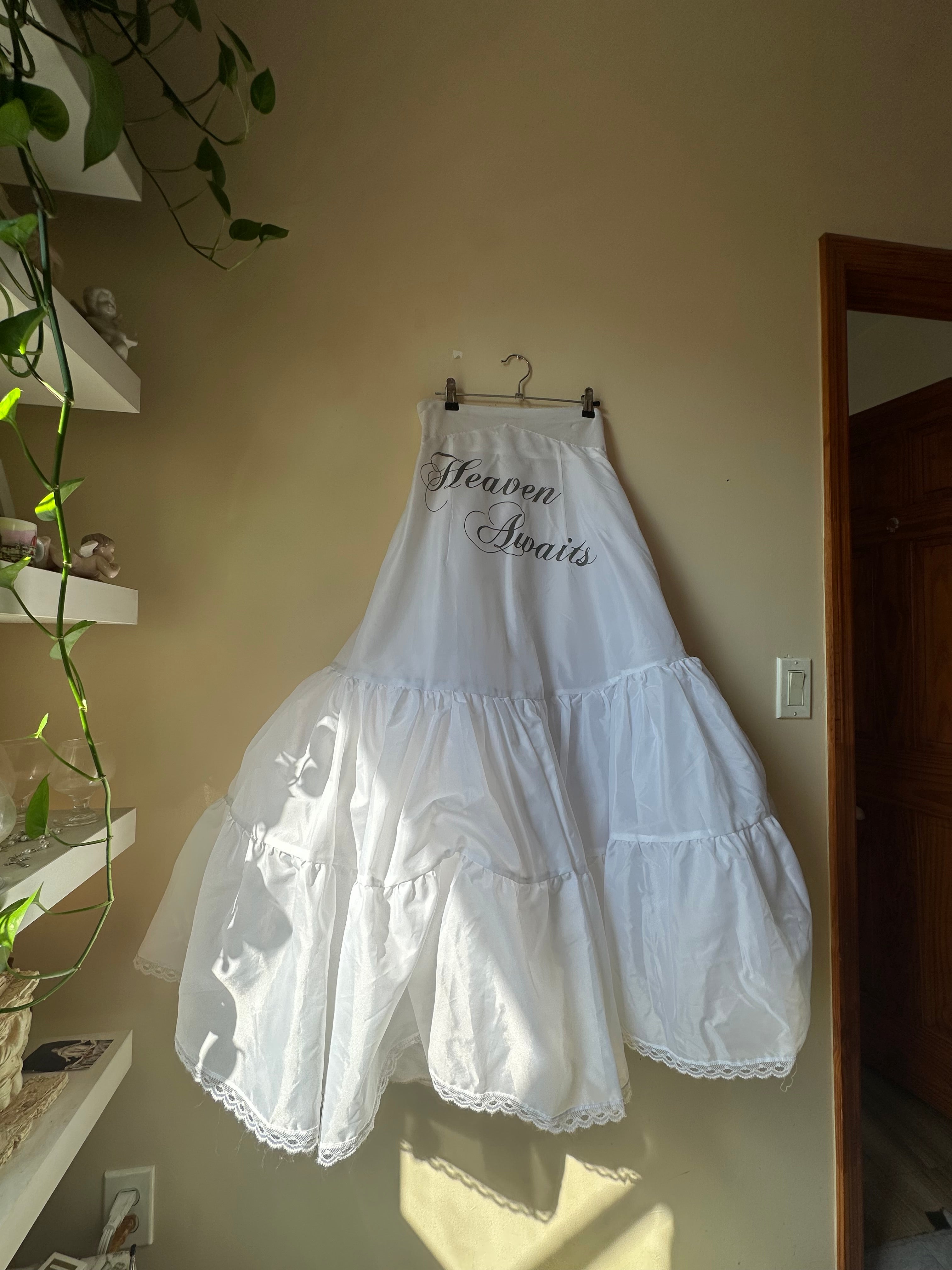 Petticoat Skirt – “Heaven Awaits” One-of-One Arcane Print size S