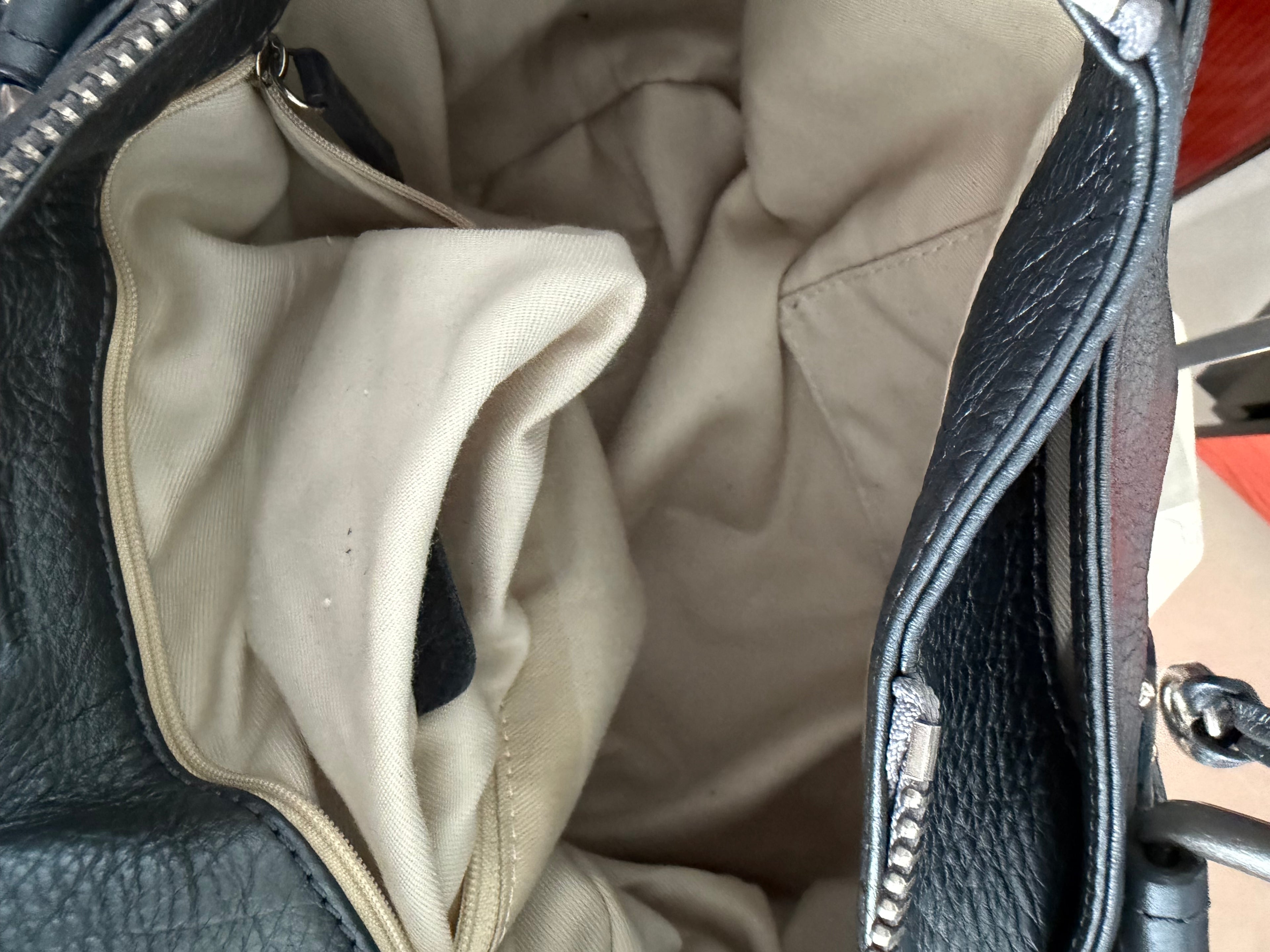 Chloé Paddington  Pebbled Leather Satchel Bag