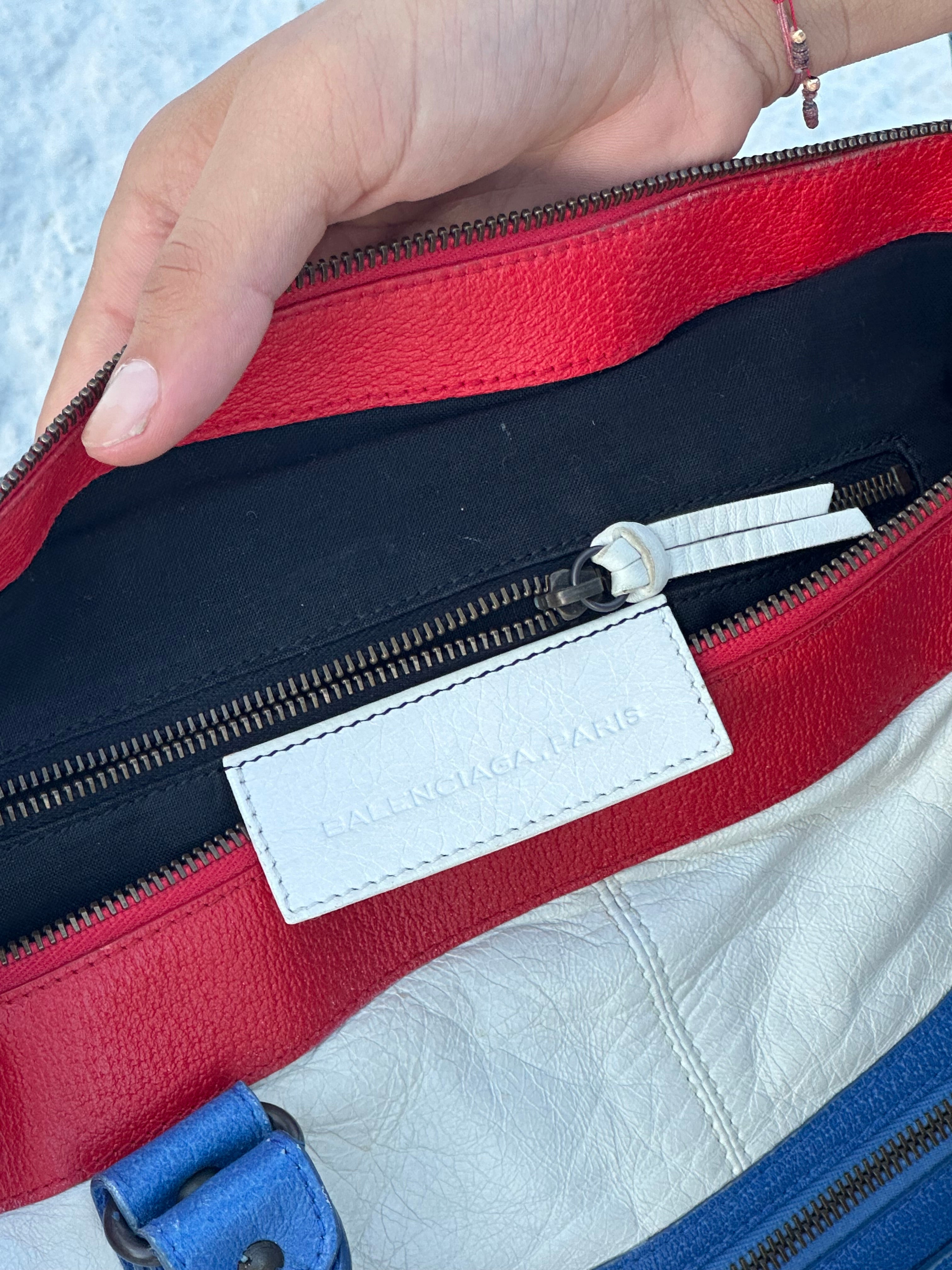 Balenciaga “Lego” Tricolor City / Work Bag (Arena Leather)