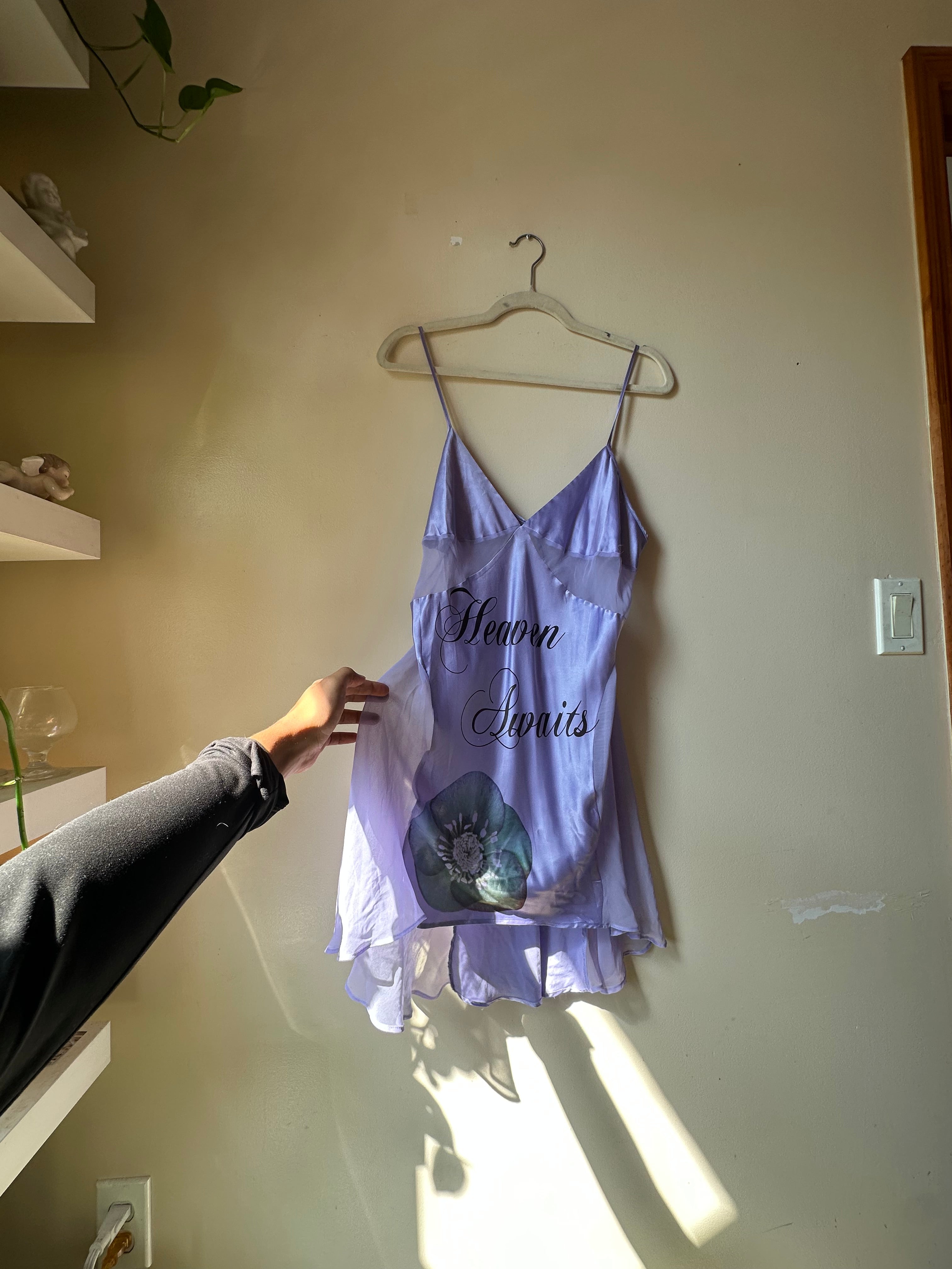 Arcane purple vintage slip M