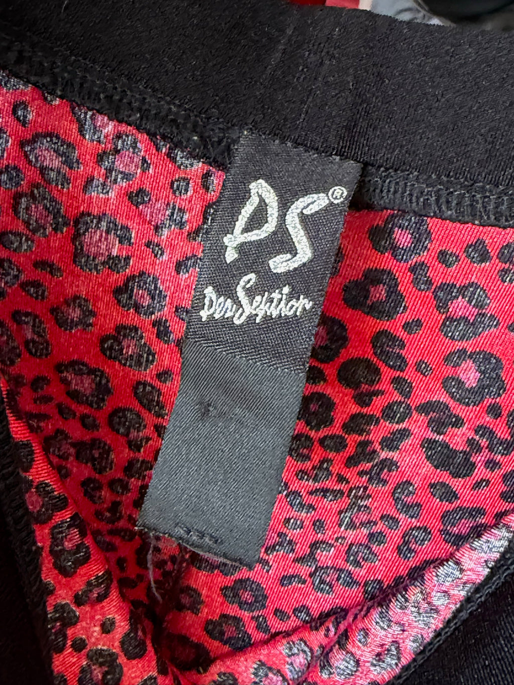 Y2K Red Leopard Print Maxi Slip Dress | DS by DMS | Body Skimming M-L
