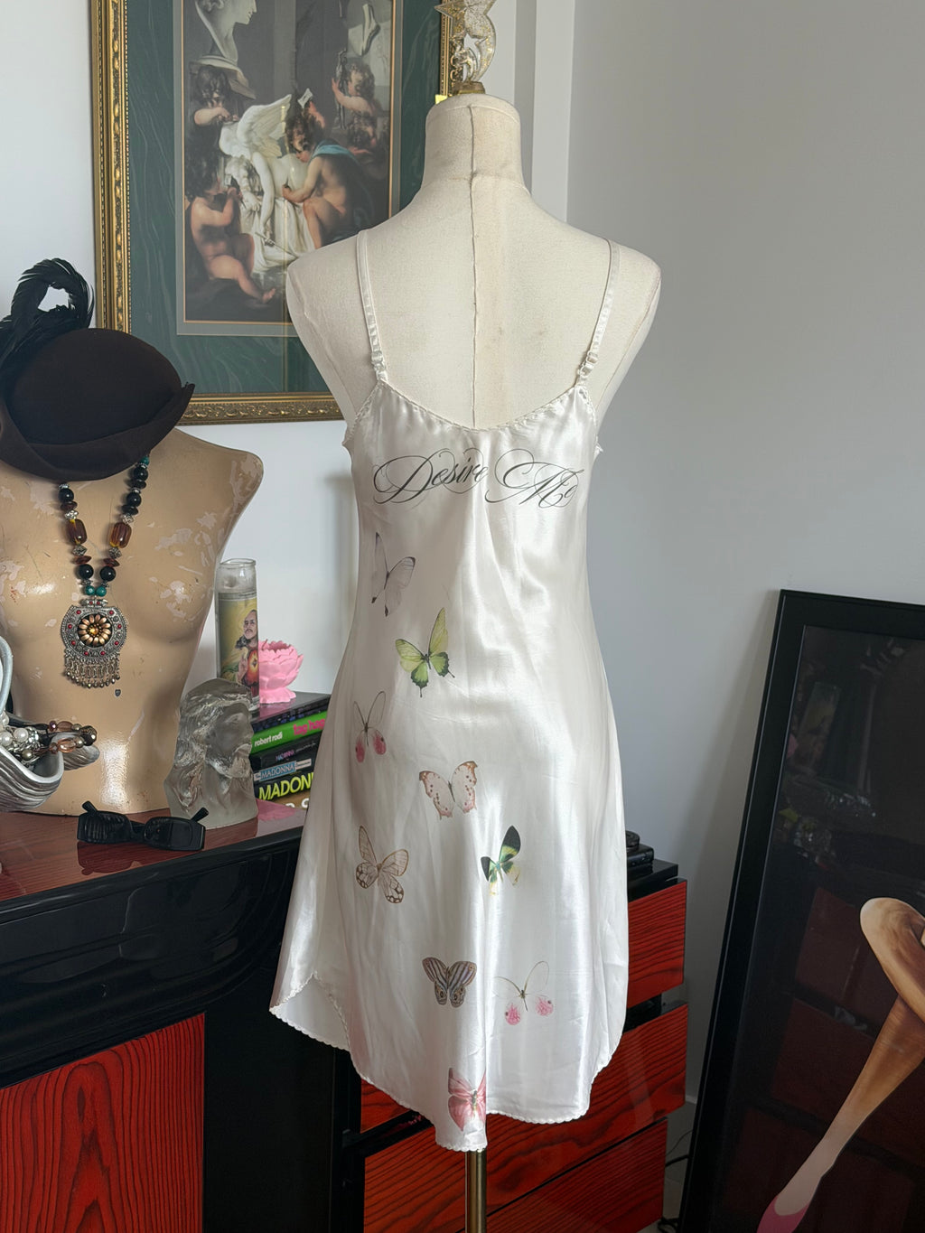 Arcane Angel “Desire Me” Butterfly Slip Dress xs-s