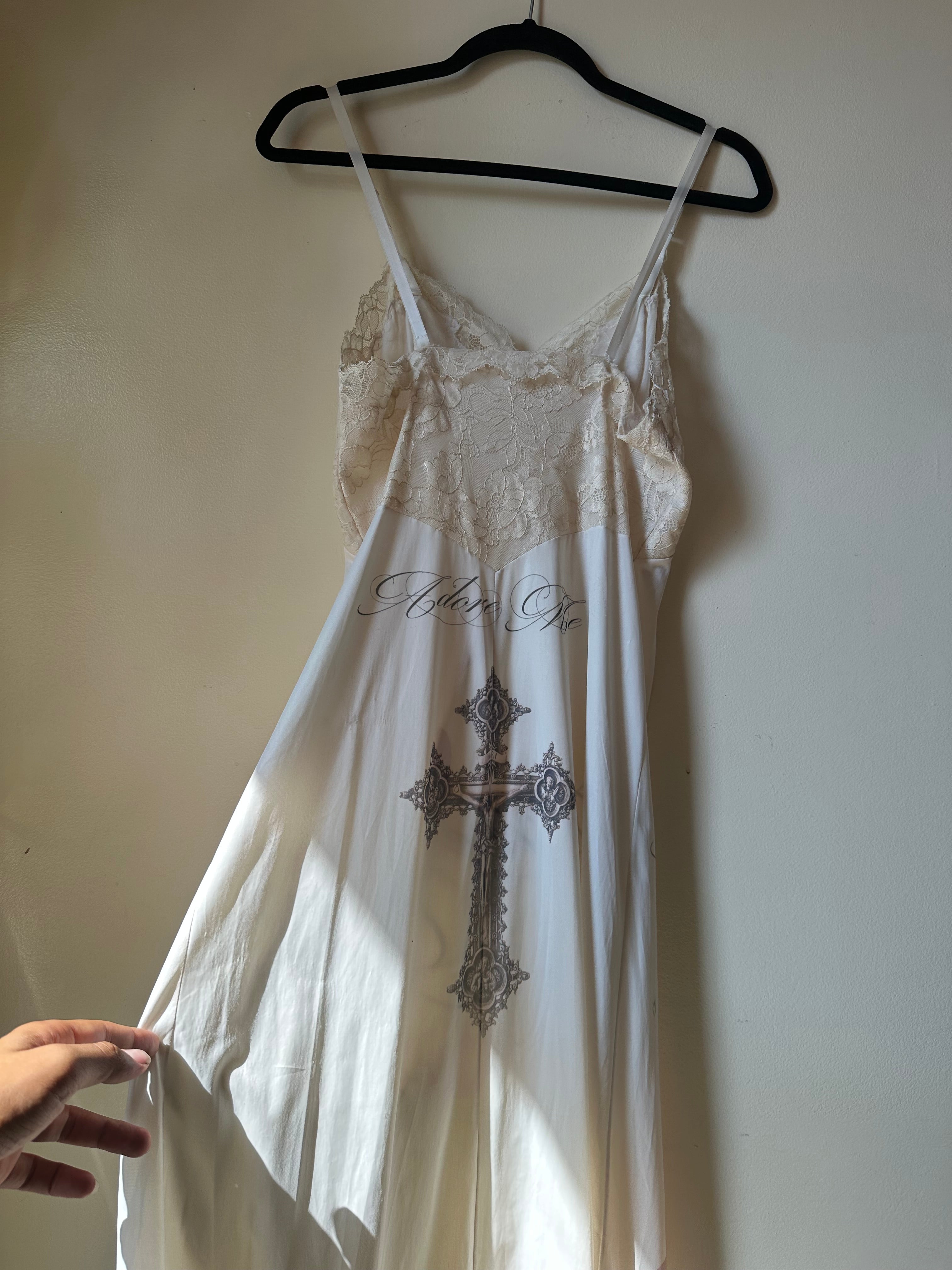 Arcane lace slip size M
