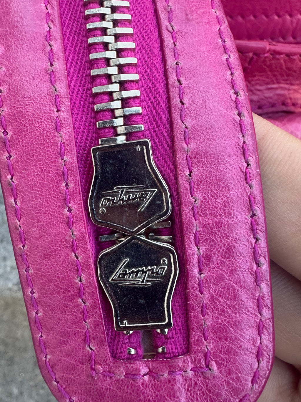 Balenciaga Velo – Giant 12 Silver Hardware – Fuchsia Arena Lambskin 2012