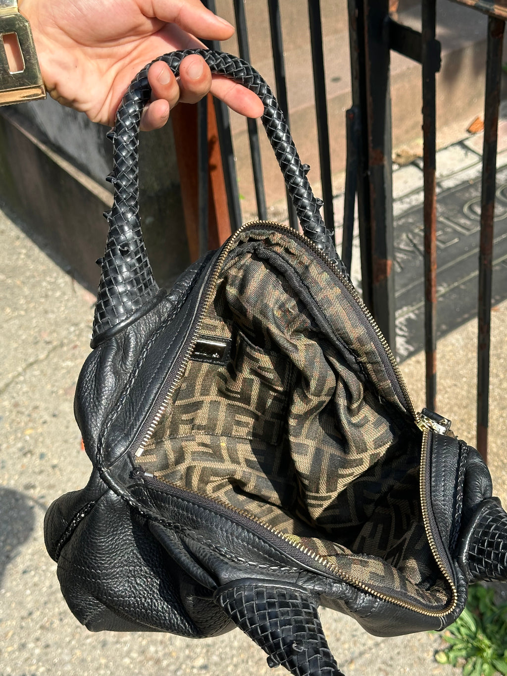 fendi zucca ff spy bag 2005
