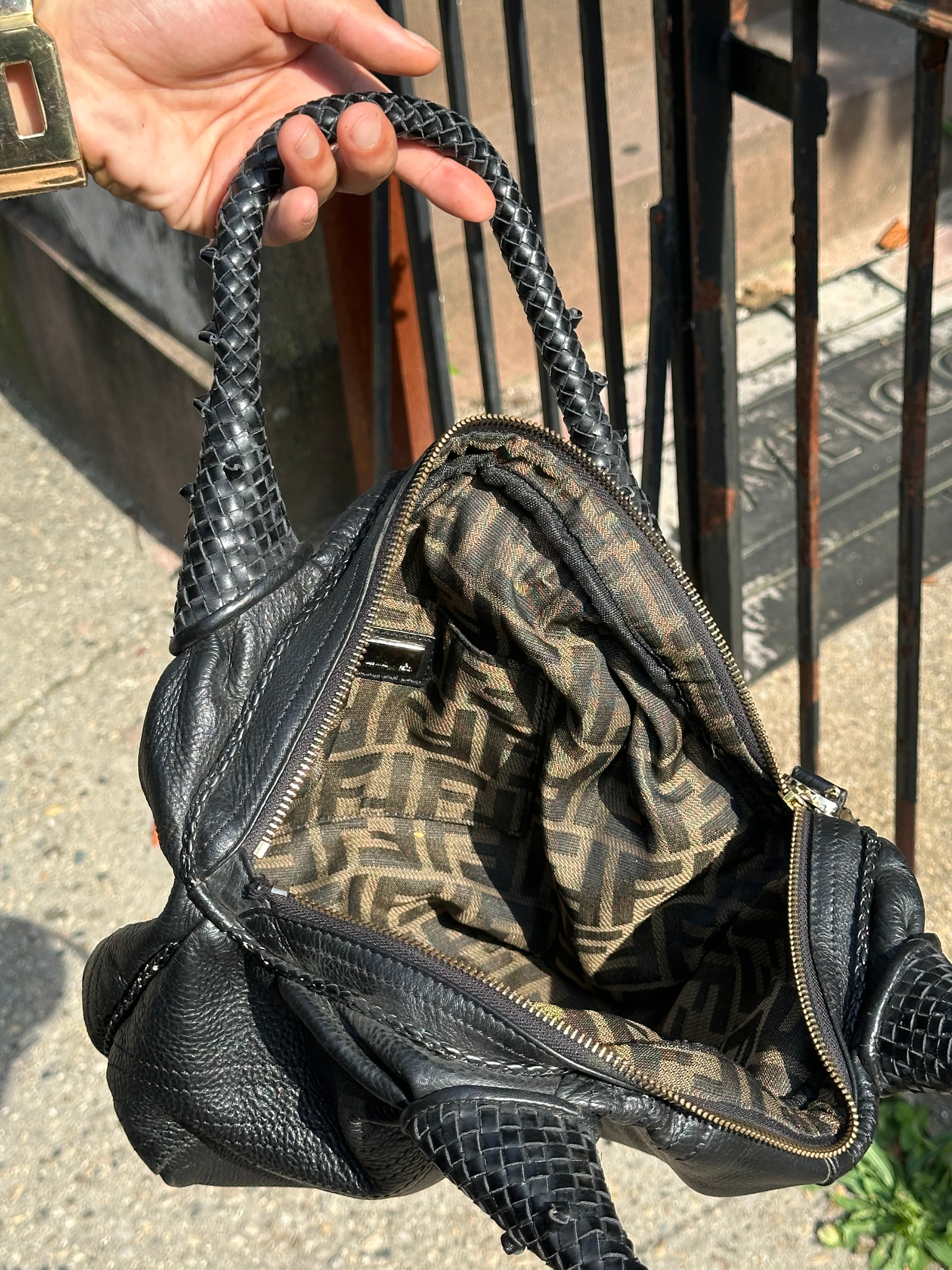 fendi zucca ff spy bag 2005