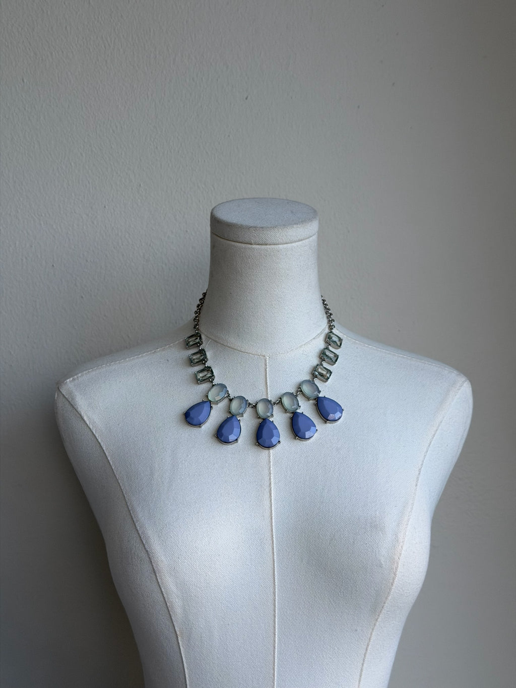 Blue Drop Necklace