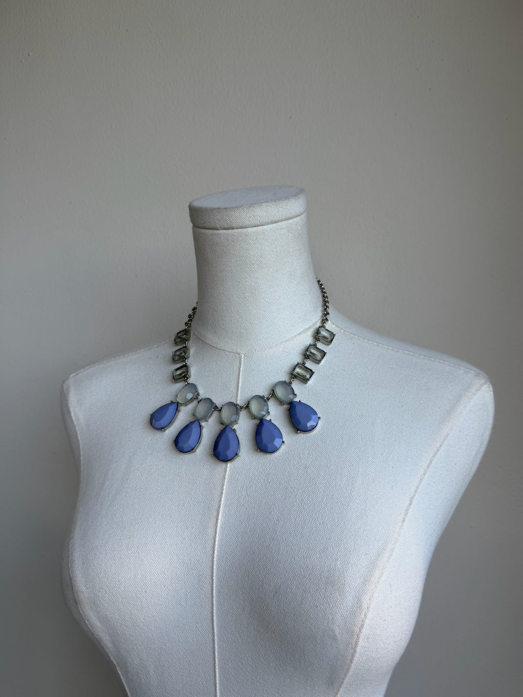 Blue Drop Necklace