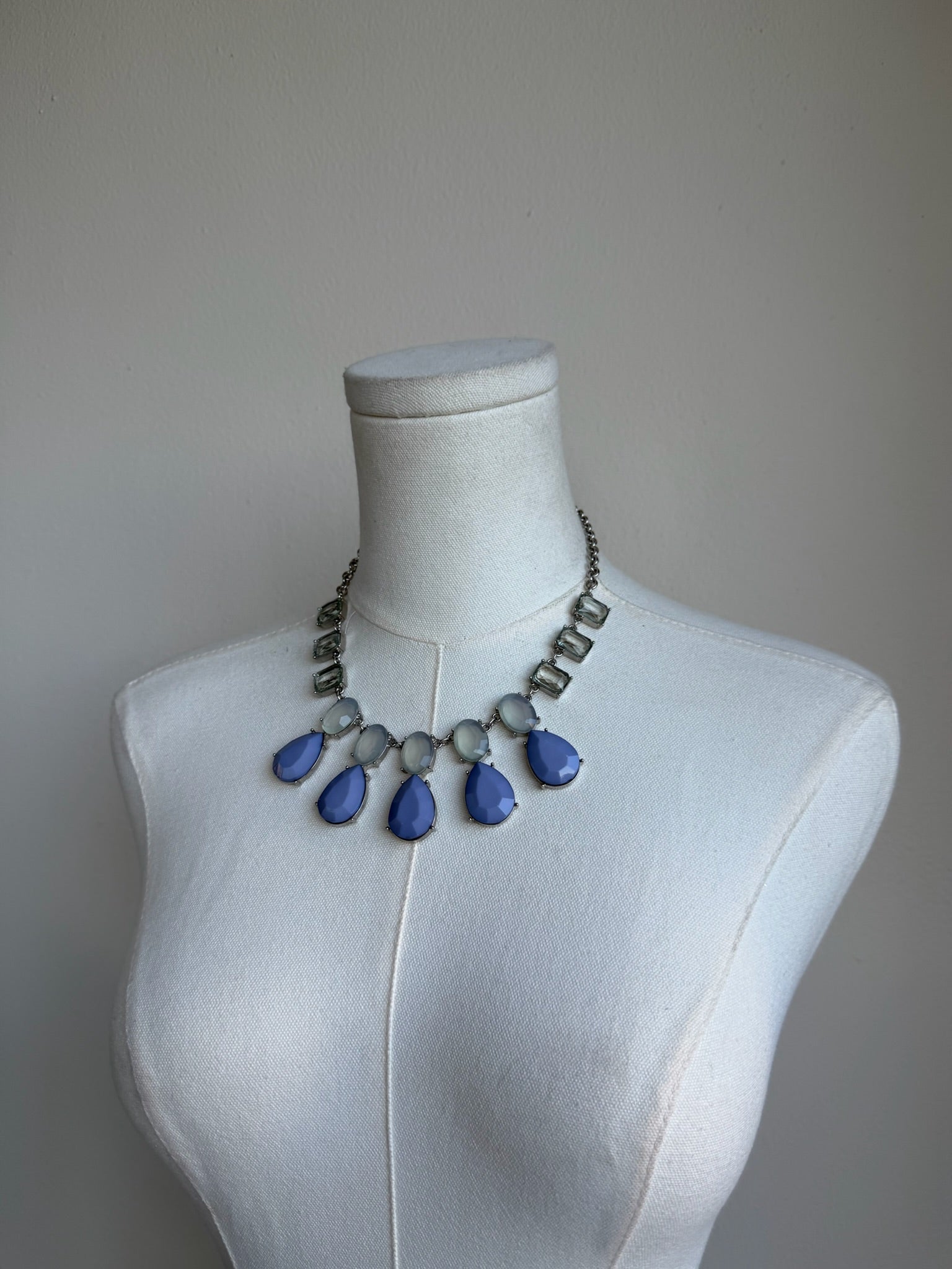 Blue Drop Necklace