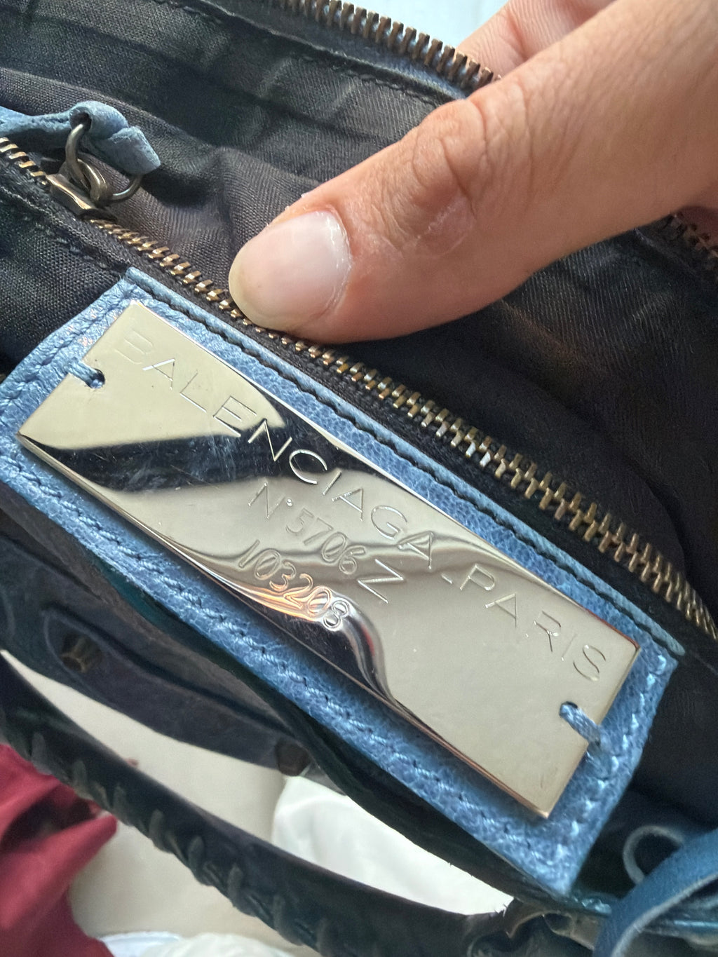 Balenciaga First “Bleu Glacier” – 2007 Classic Moto (RH)