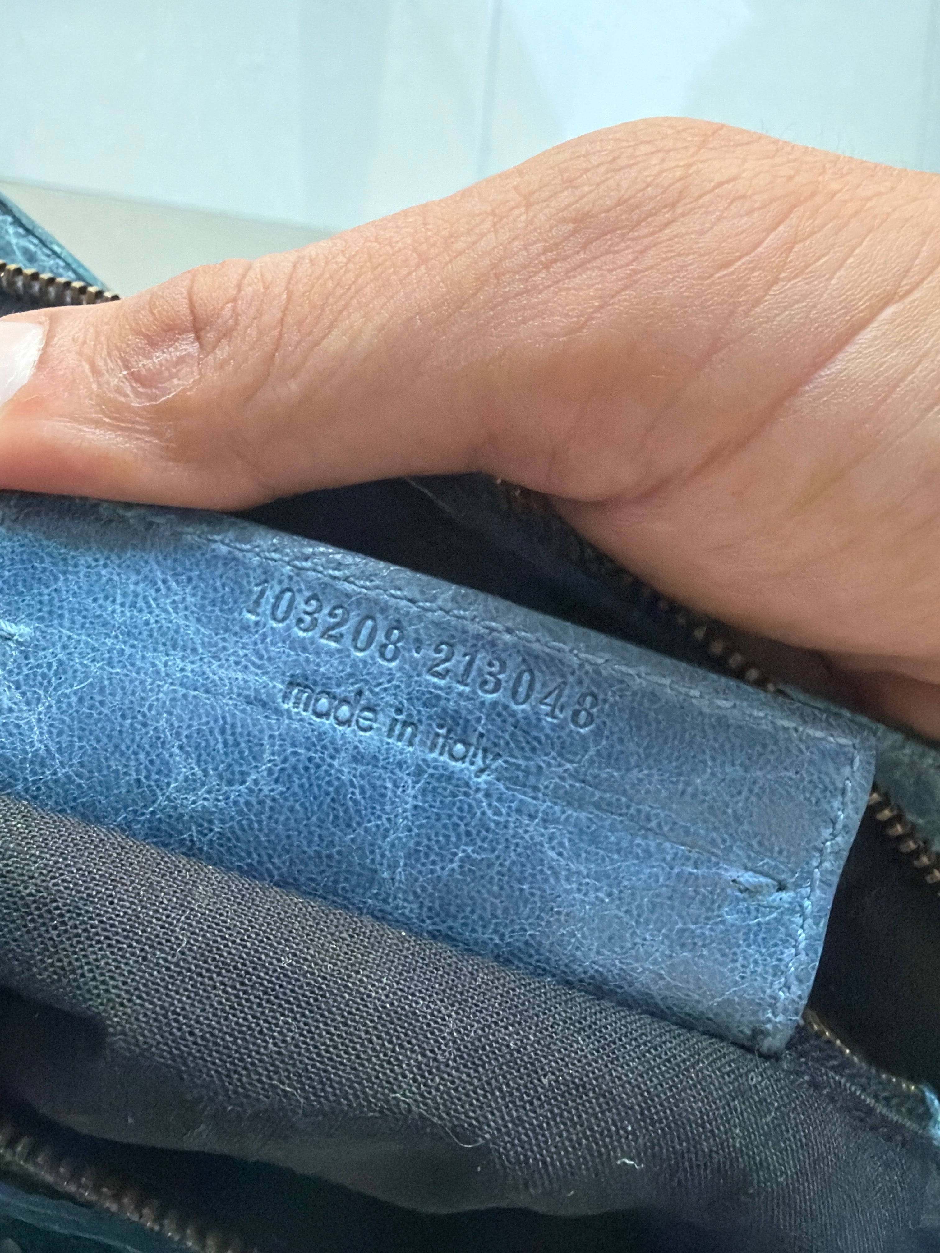 Balenciaga First “Bleu Glacier” – 2007 Classic Moto (RH)