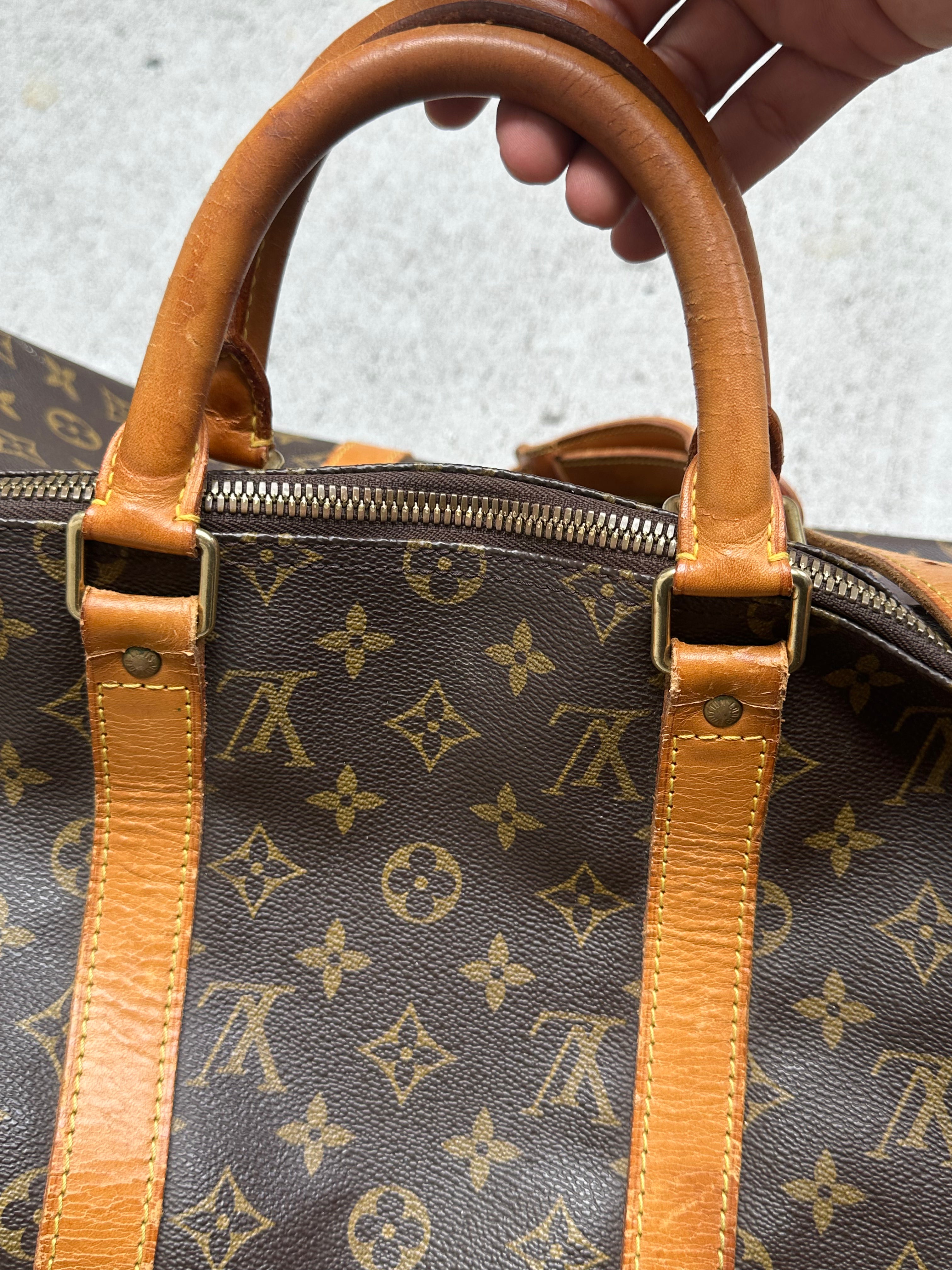 Louis Vuitton Keepall 50 Monogram Canvas Travel Bag