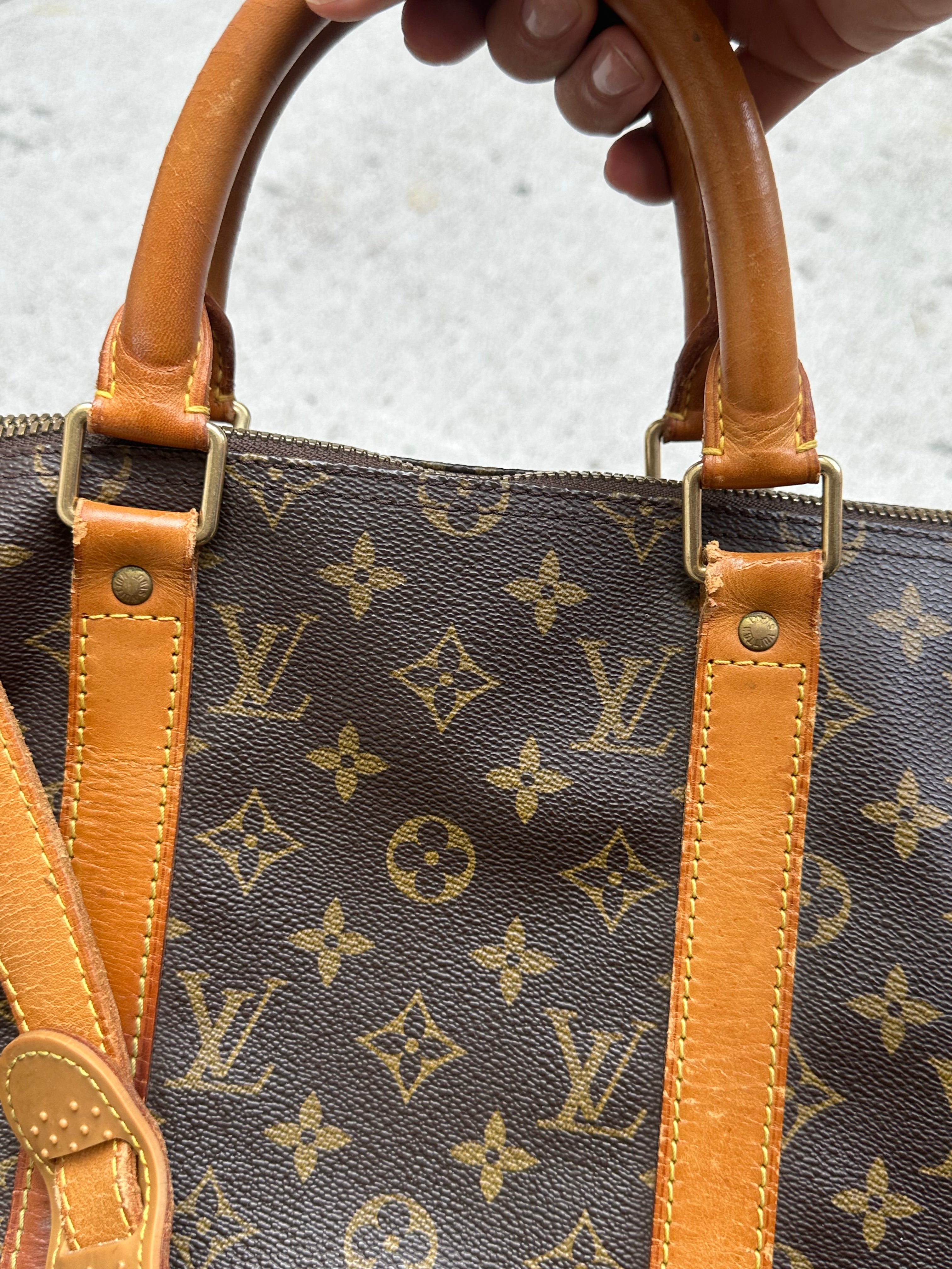 Louis Vuitton Keepall 50 Monogram Canvas Travel Bag