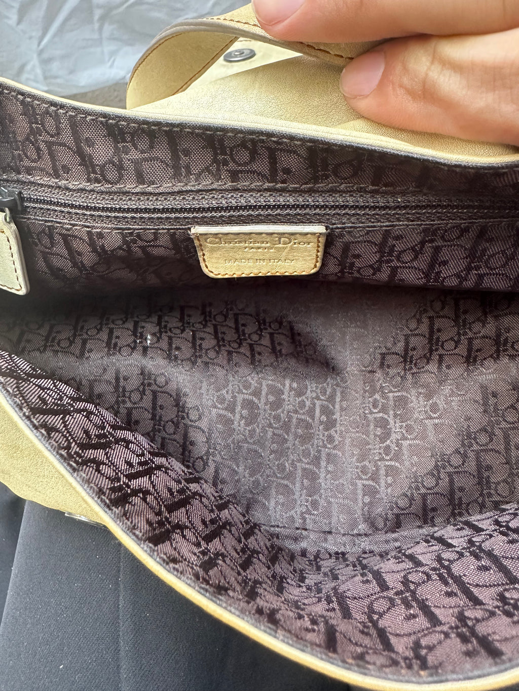 Christian Dior Gaucho Crossbody Bag