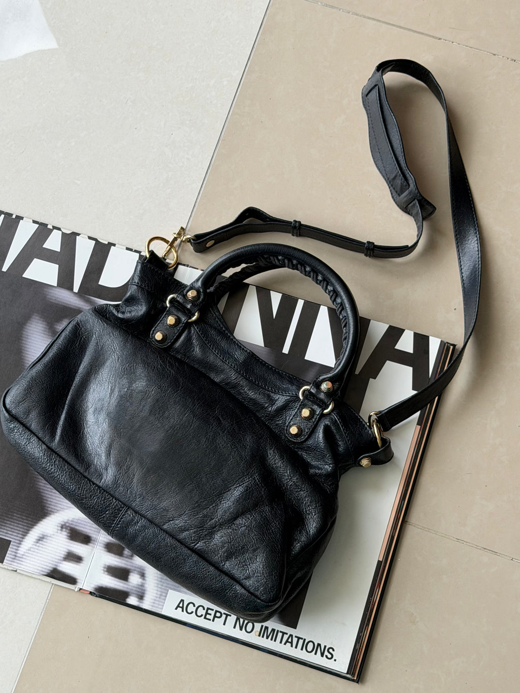 2012 Balenciaga town bag