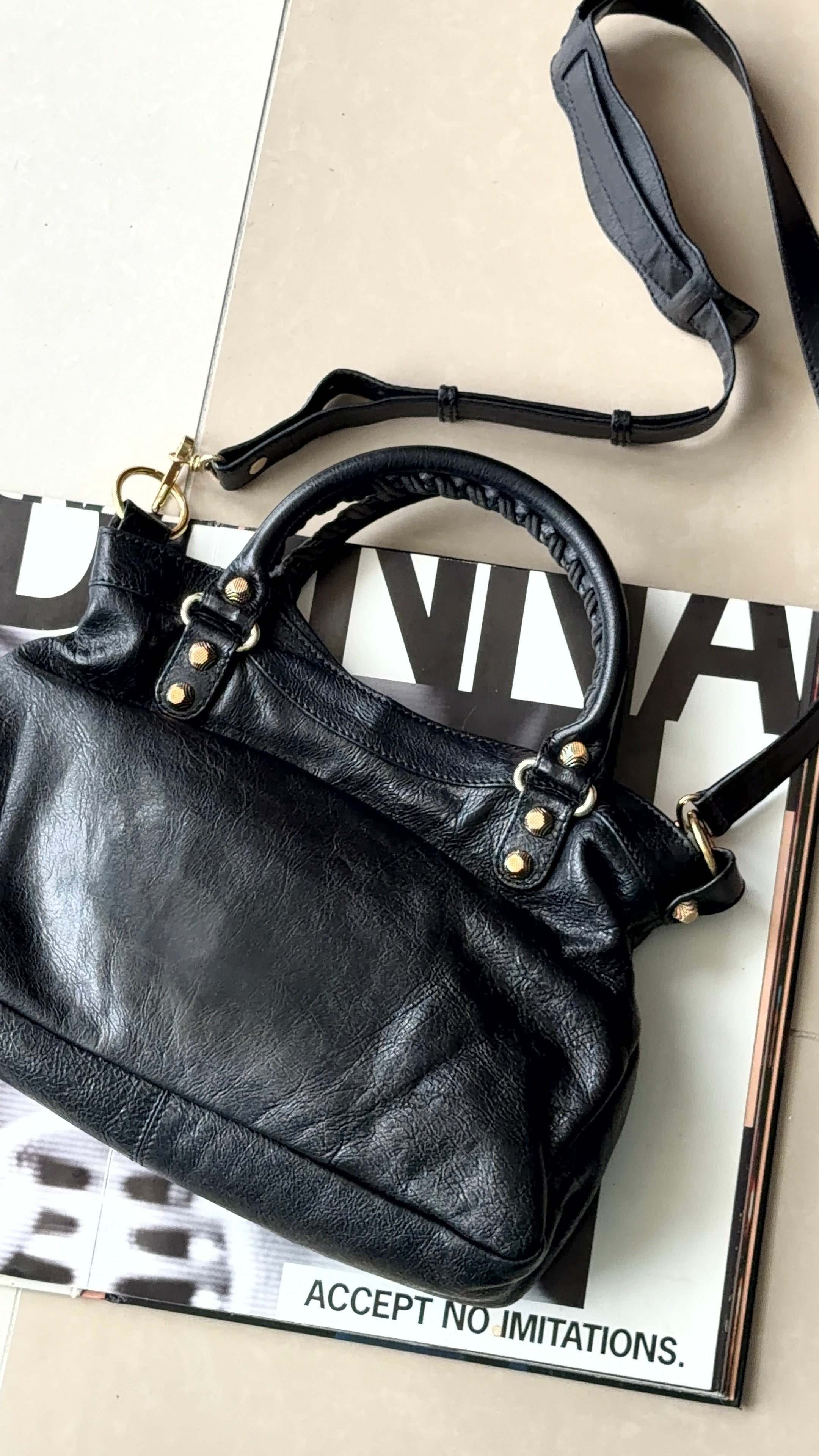 2012 Balenciaga town bag