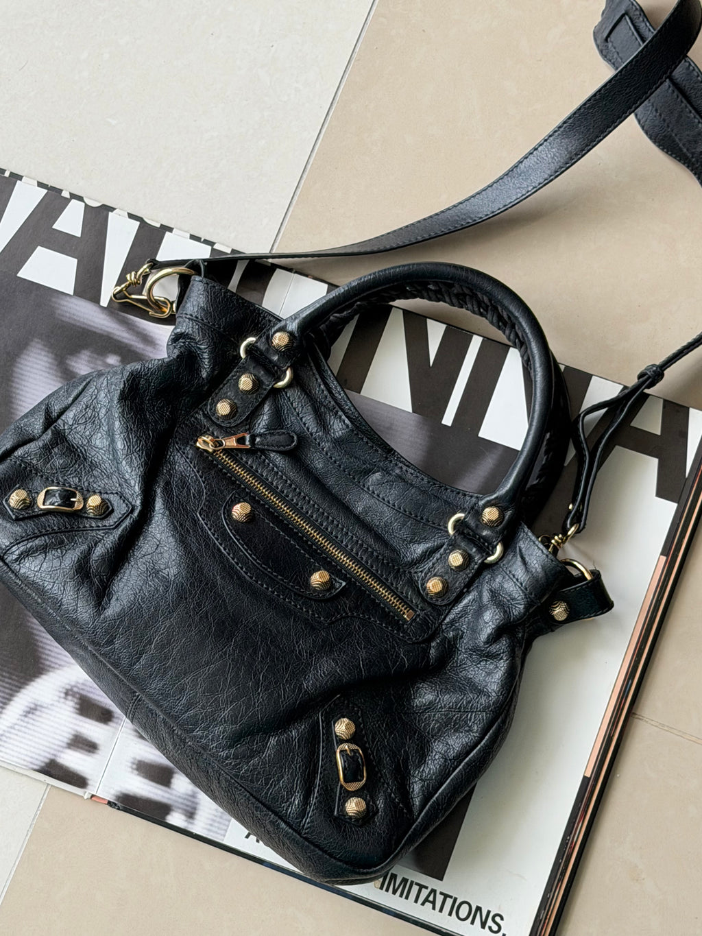 2012 Balenciaga town bag