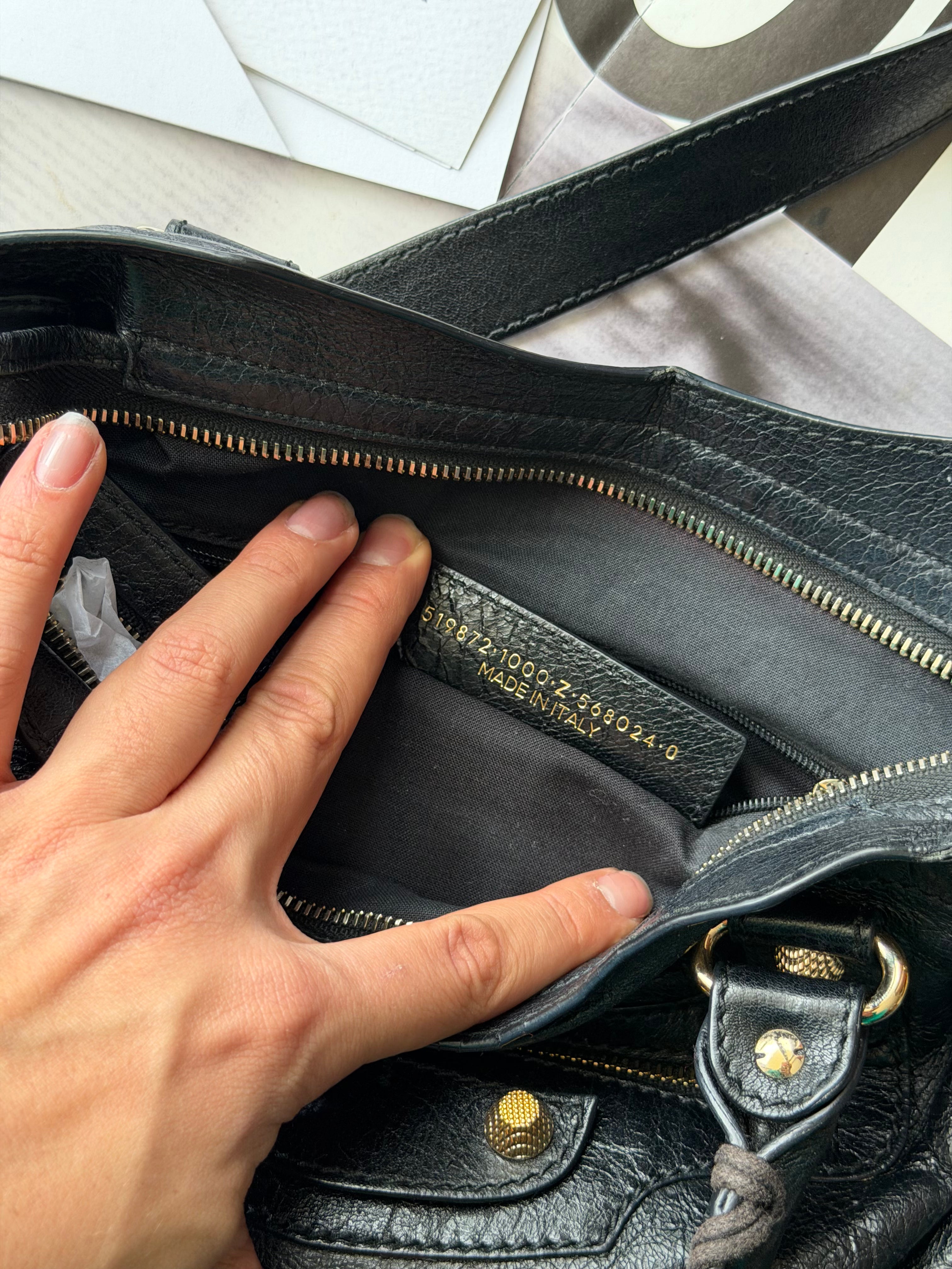 2012 Balenciaga town bag