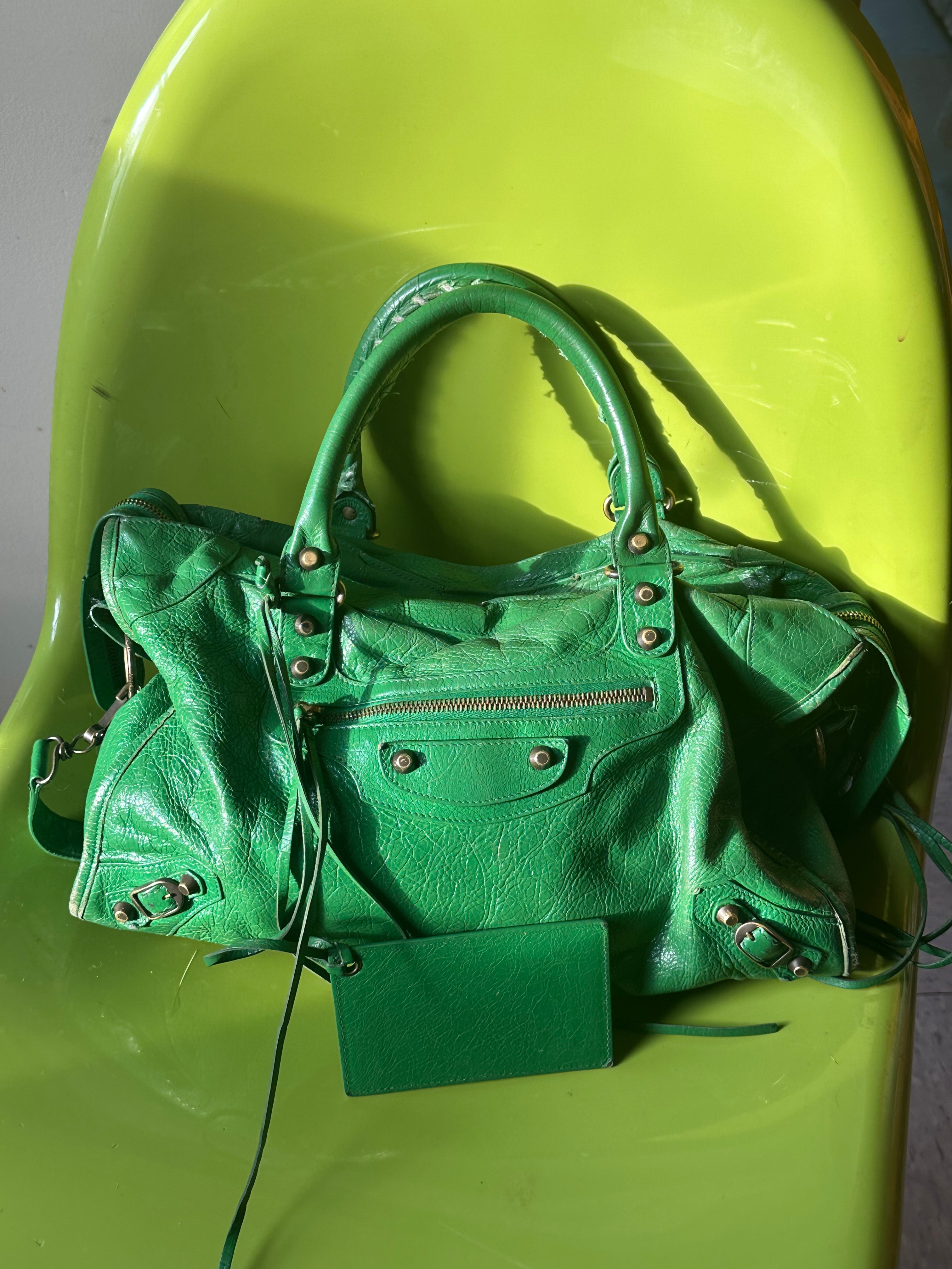 Balenciaga City Bag – Vert Jade Green (FW11)