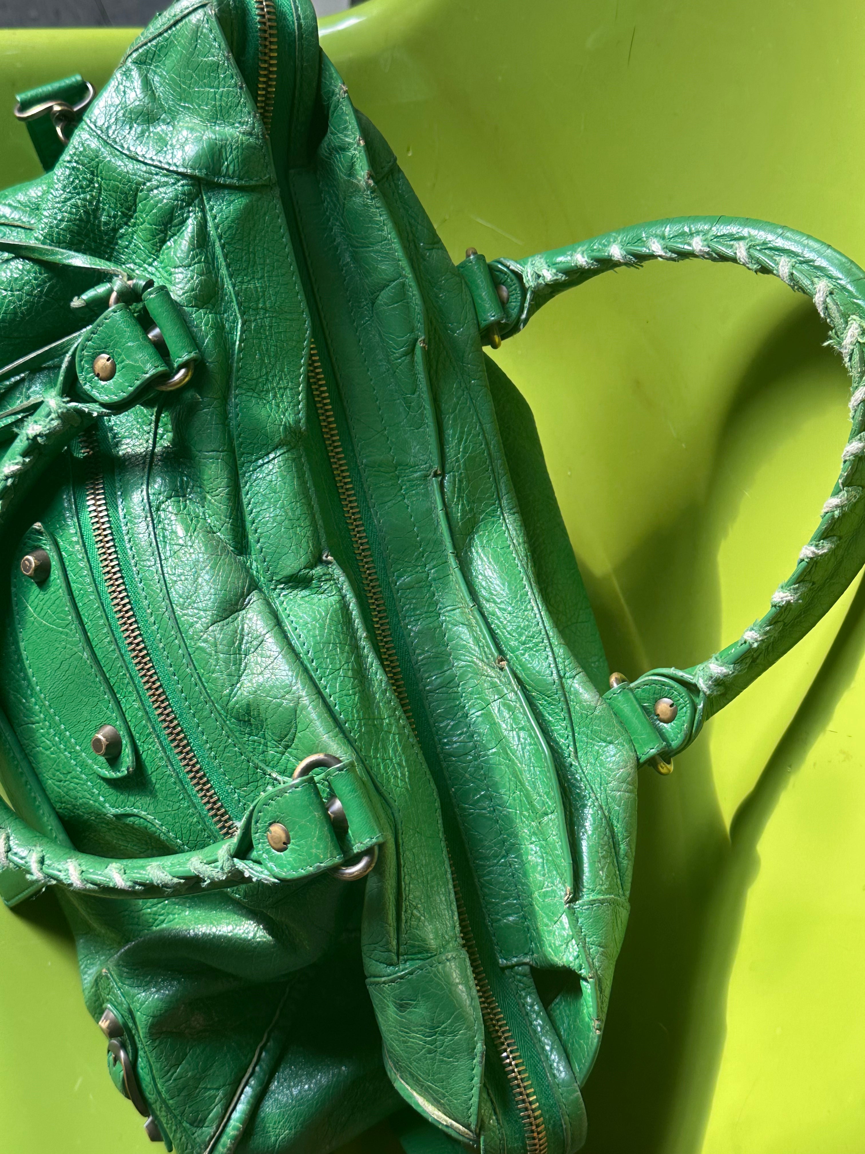 Balenciaga City Bag – Vert Jade Green (FW11)