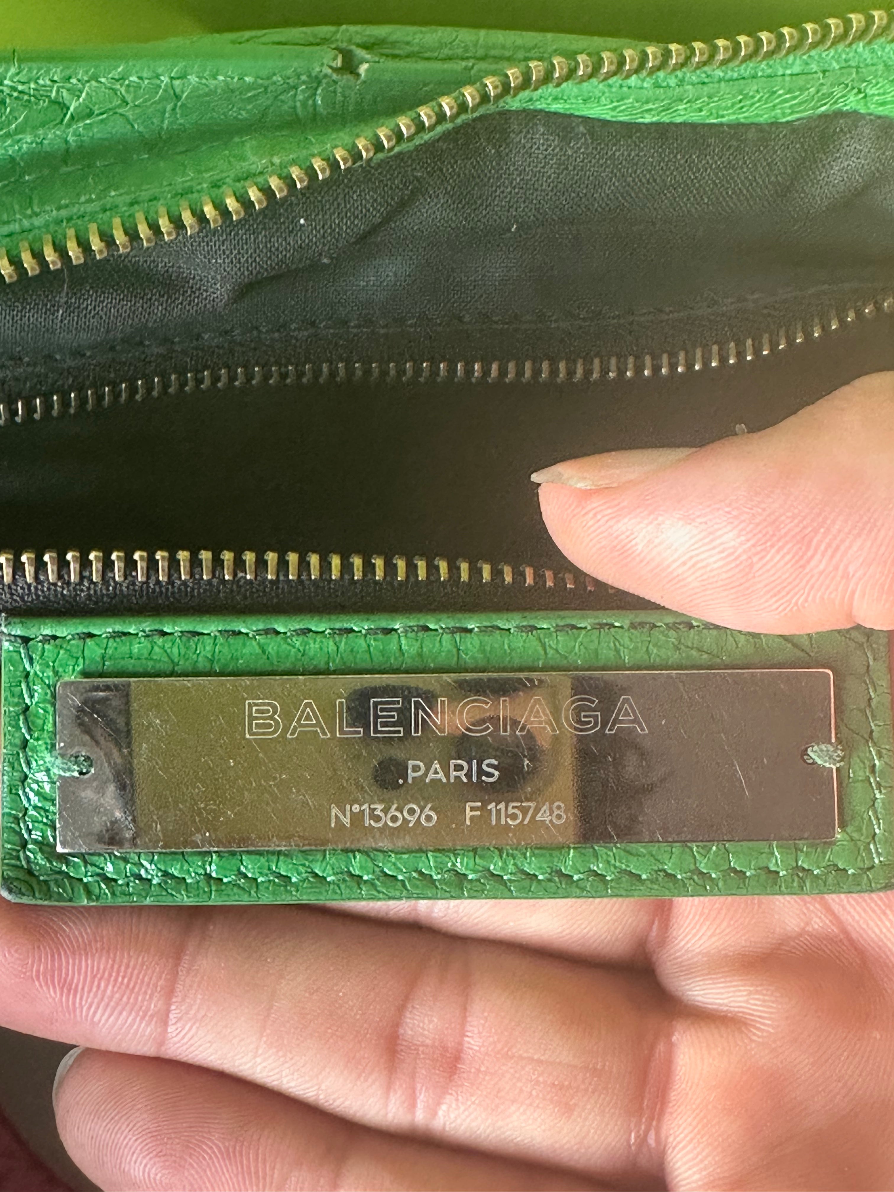 Balenciaga City Bag – Vert Jade Green (FW11)