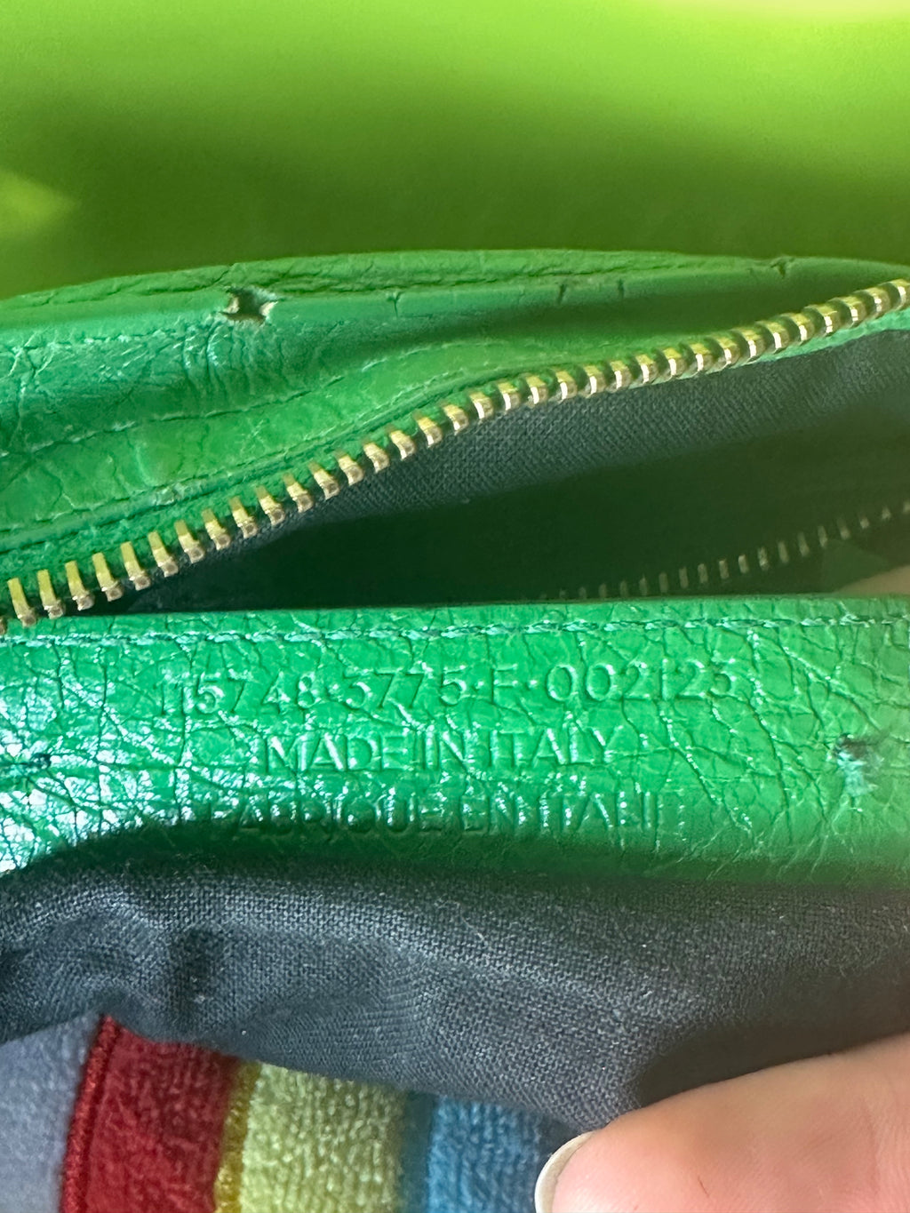 Balenciaga City Bag – Vert Jade Green (FW11)