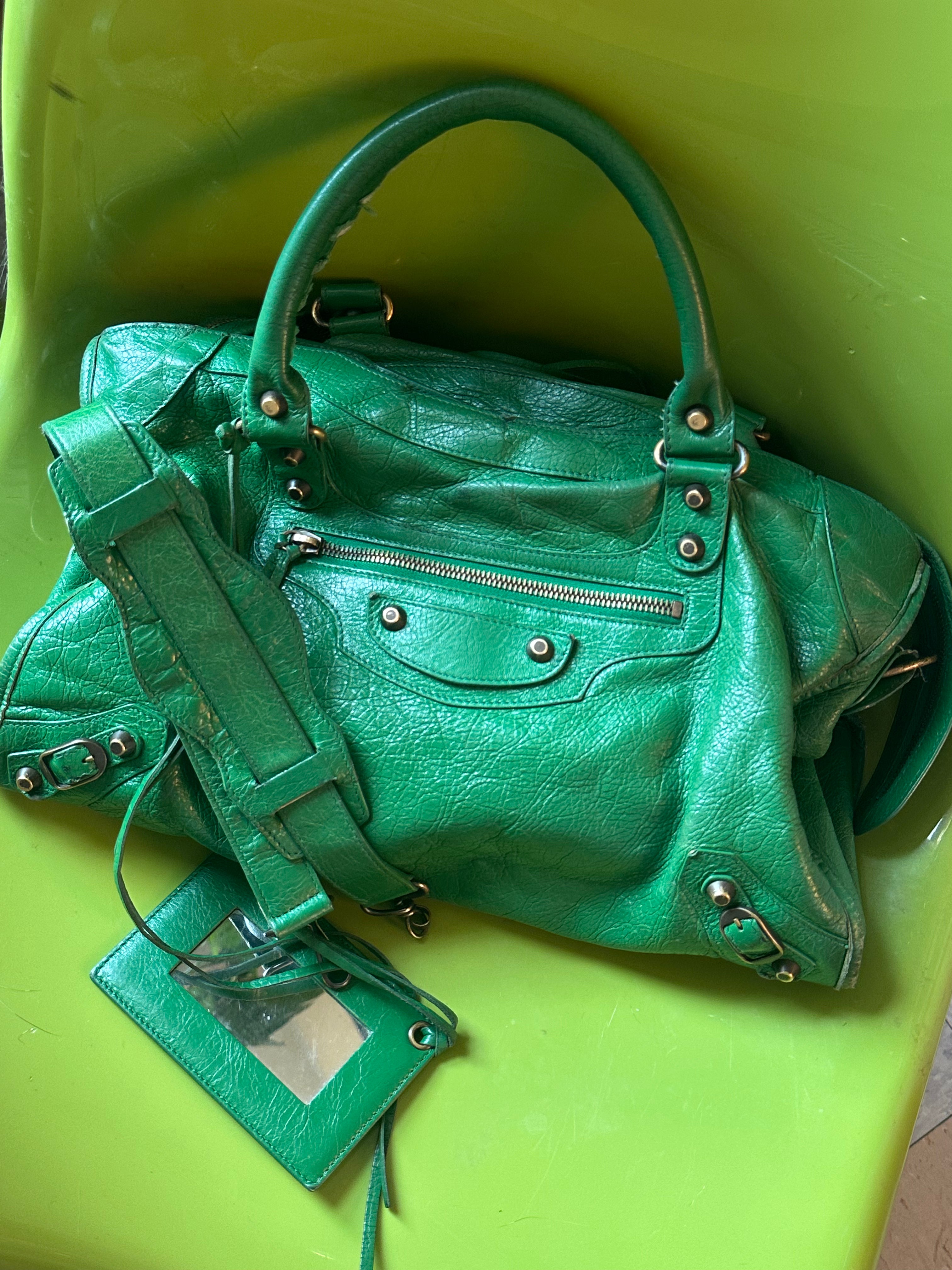 Balenciaga City Bag – Vert Jade Green (FW11)