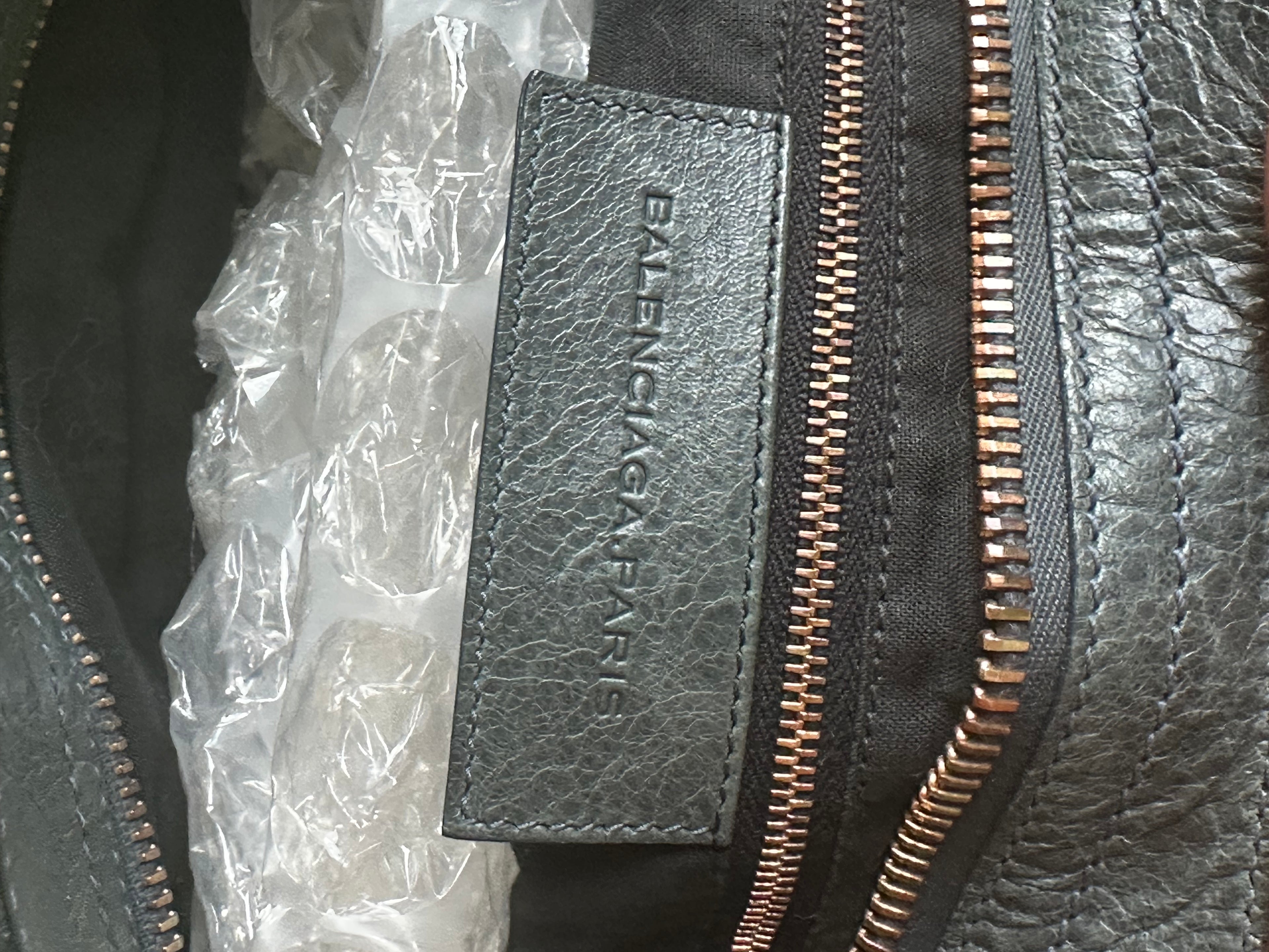 Balenciaga Classic City Bag – Vert Foncé (Dark Green) with Rose Gold Giant 12 Hardware