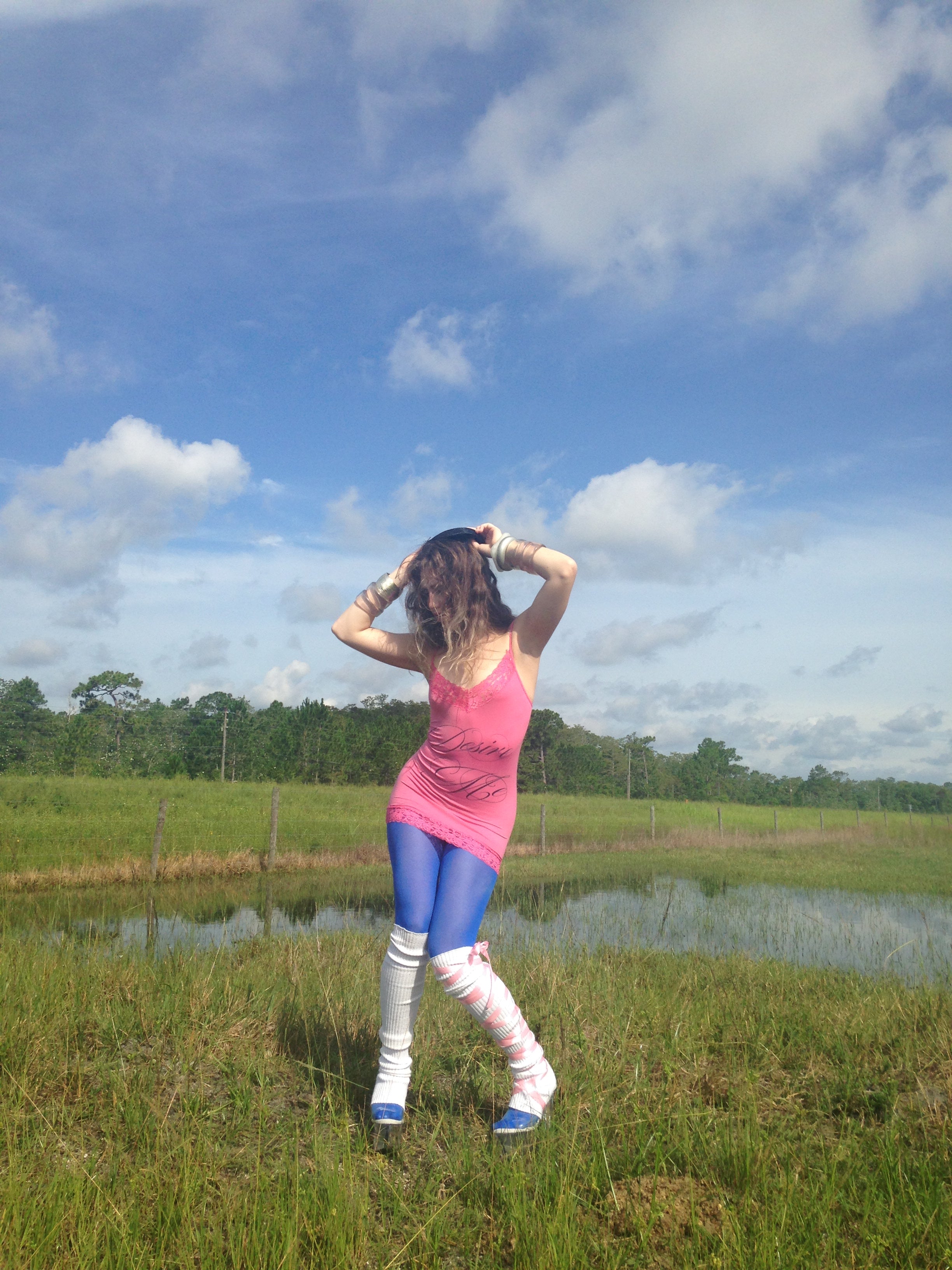 Arcane pink top